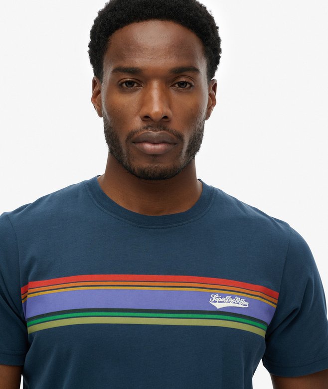 Superdry Outdoor Stripe Logo Relaxed T-Shirt