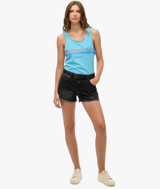 Superdry Outdoor Stripe Scoop Neck Tank Top
