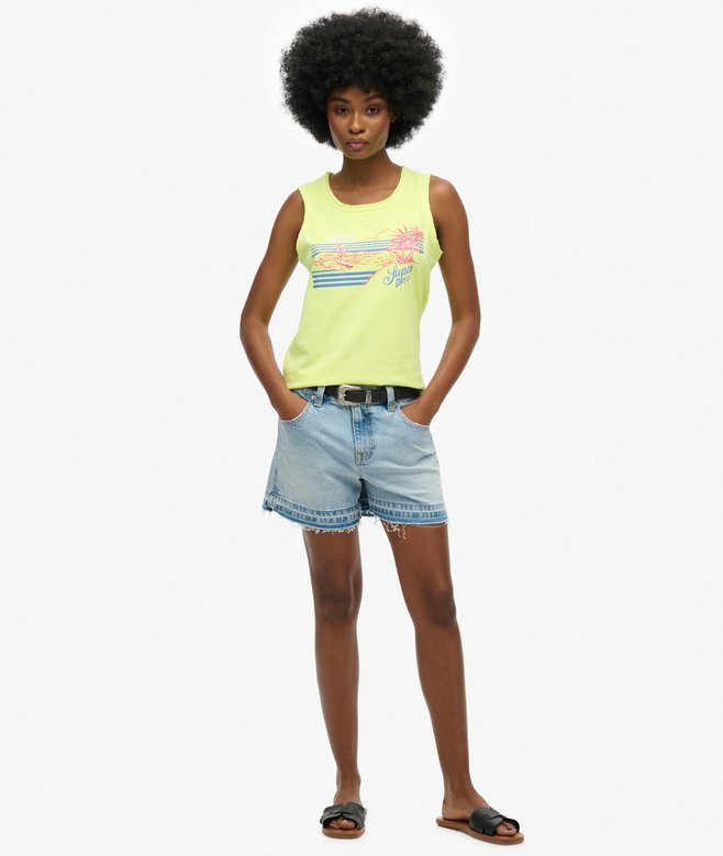 Superdry Outdoor Stripe Scoop Neck Tank Top