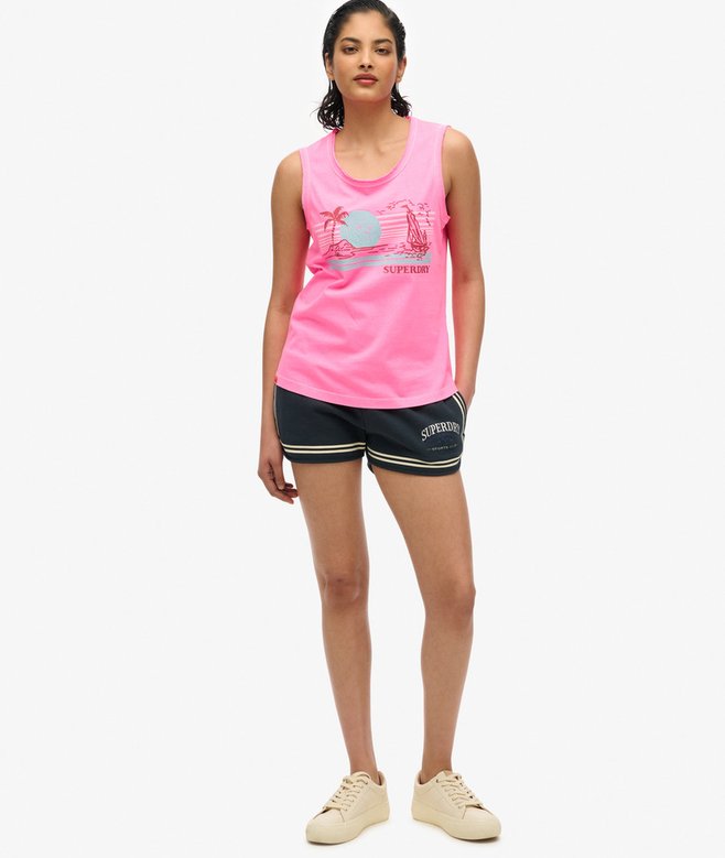 Superdry Outdoor Stripe Scoop Neck Tank Top