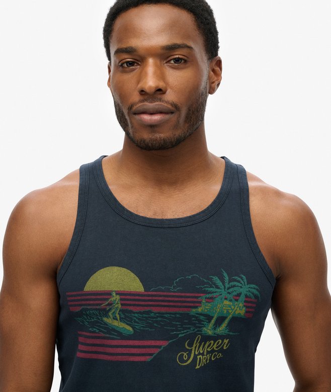 Superdry Outdoor Stripe Vest