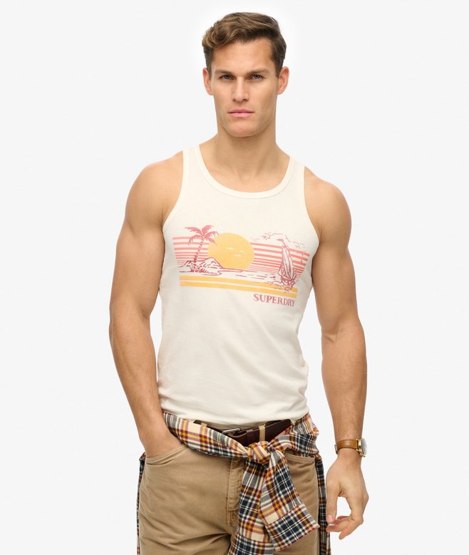 superdry Outdoor Stripe Vest