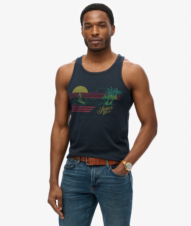 superdry Outdoor Stripe Vest