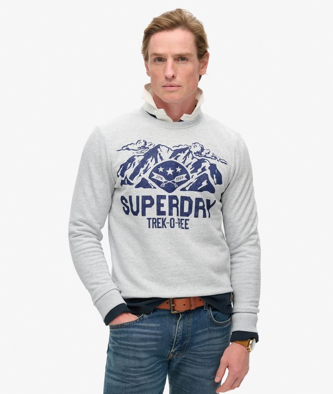 superdry Outdoors Graphic Crew Sweatshirt