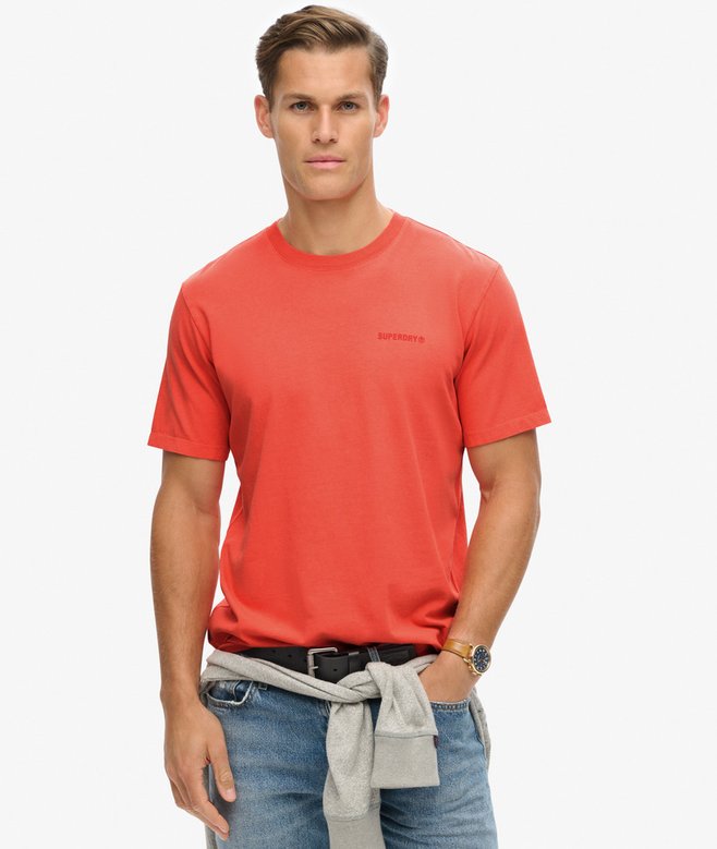superdry Overdyed Logo Loose T-Shirt