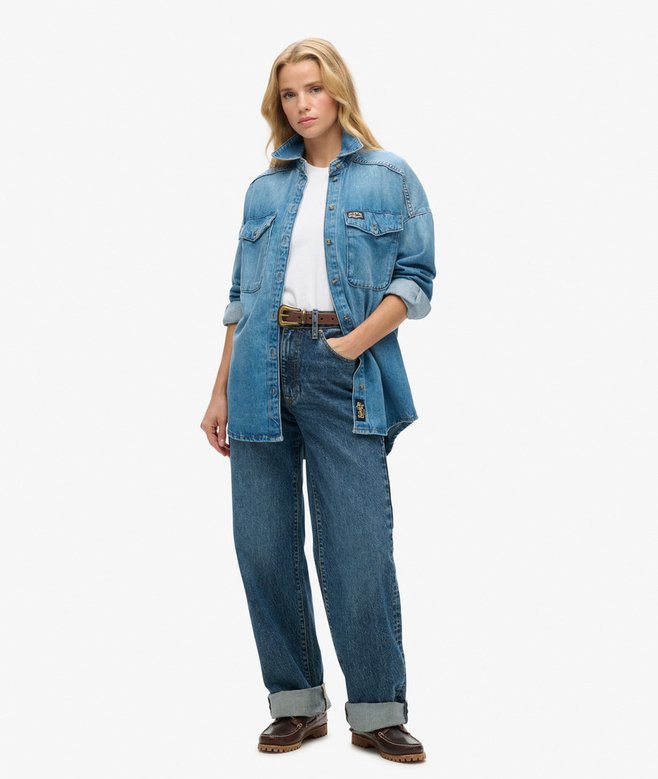 Superdry Oversized Denim Shacket