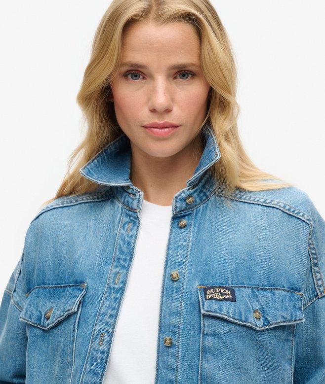 Superdry Oversized Denim Shacket