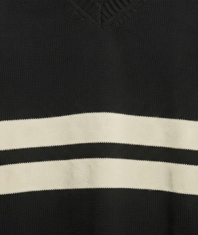 Superdry Oversized Striped V-Neck Jumper