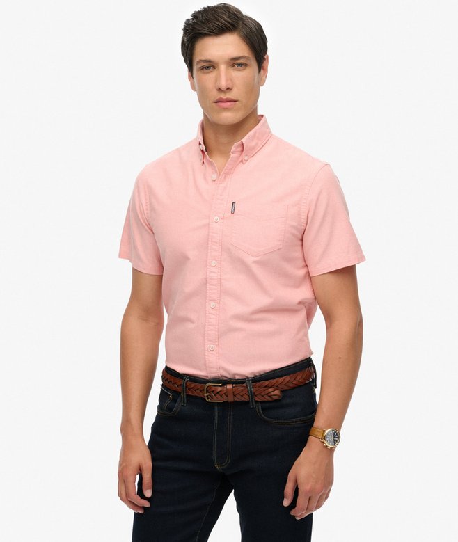 superdry Oxford Short Sleeve Shirt
