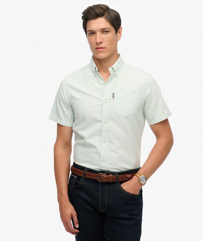 superdry Oxford Short Sleeve Shirt