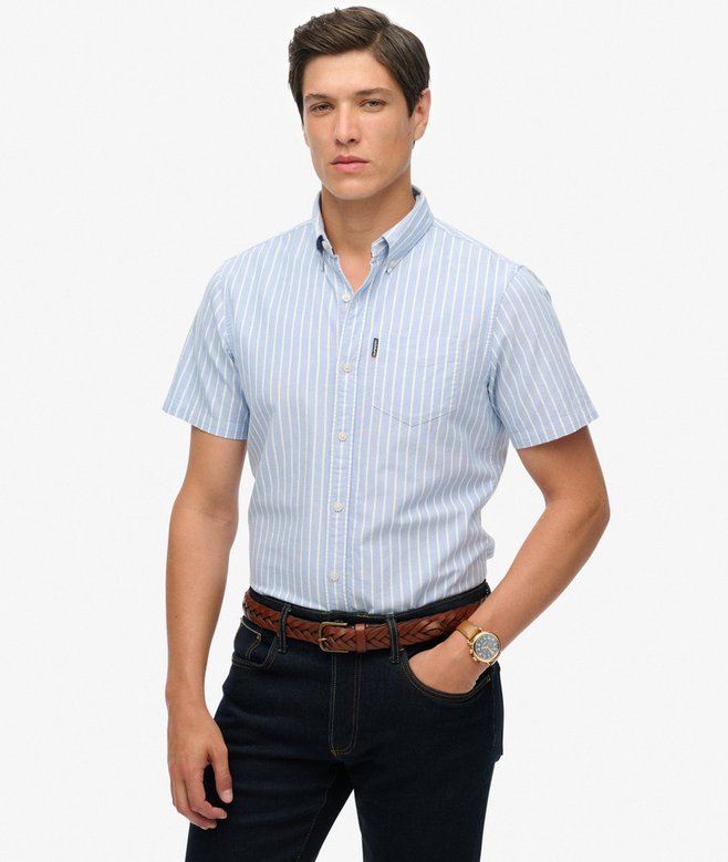 superdry Oxford Short Sleeve Shirt