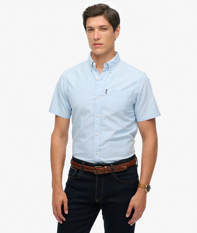 superdry Oxford Short Sleeve Shirt