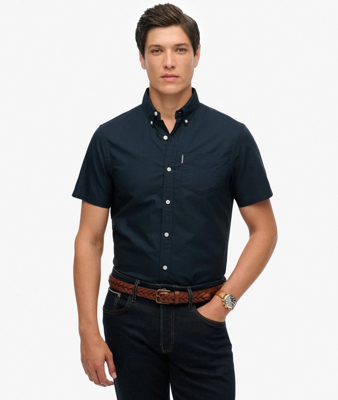 superdry Oxford Short Sleeve Shirt