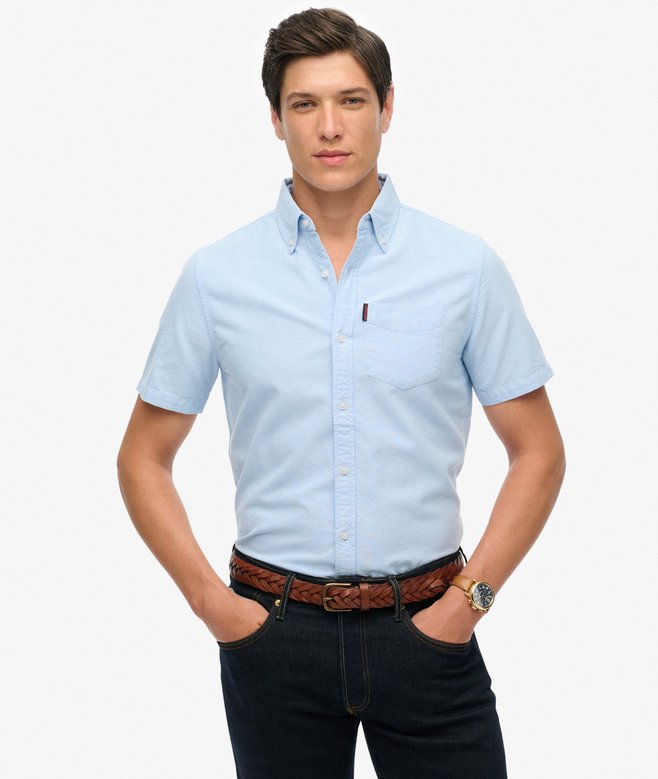 superdry Oxford Short Sleeve Shirt