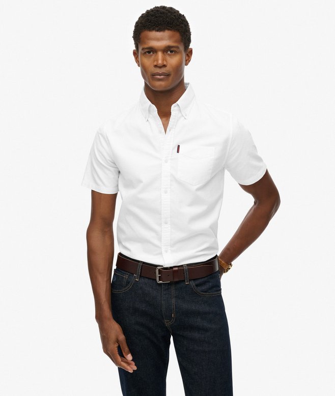 superdry Oxford Short Sleeve Shirt
