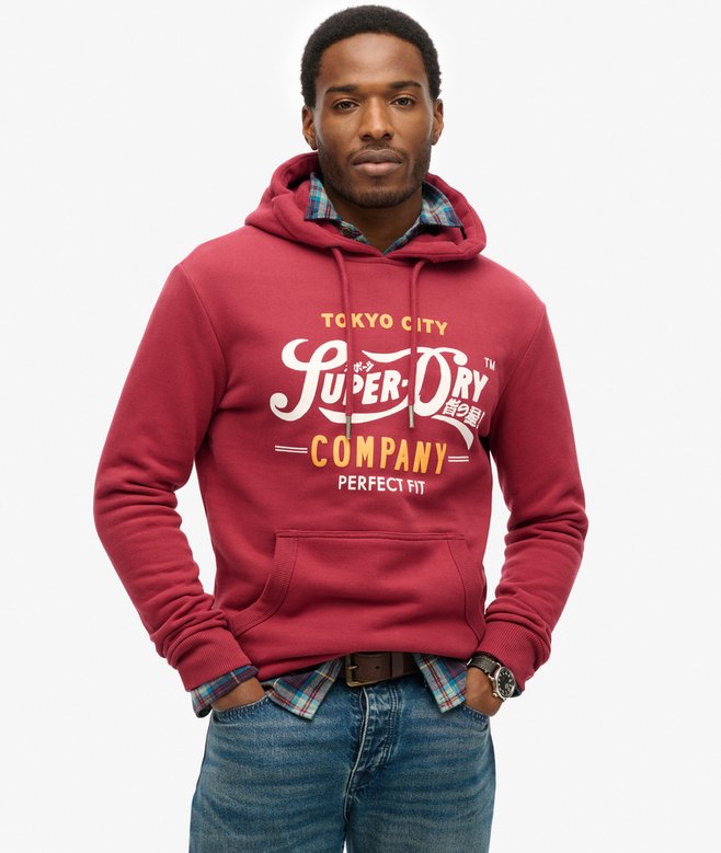 superdry Perfect Fit Script Hoodie