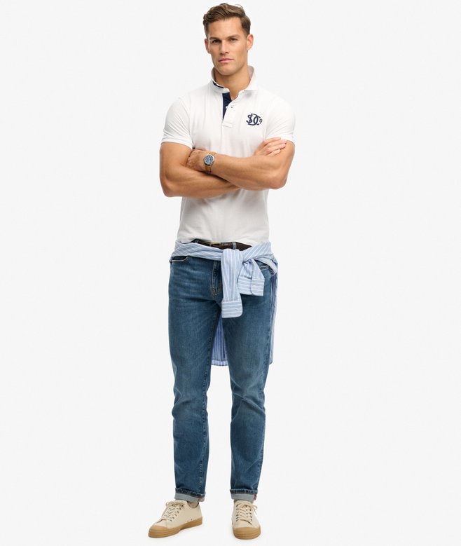 Superdry Pique Monogram Polo Shirt