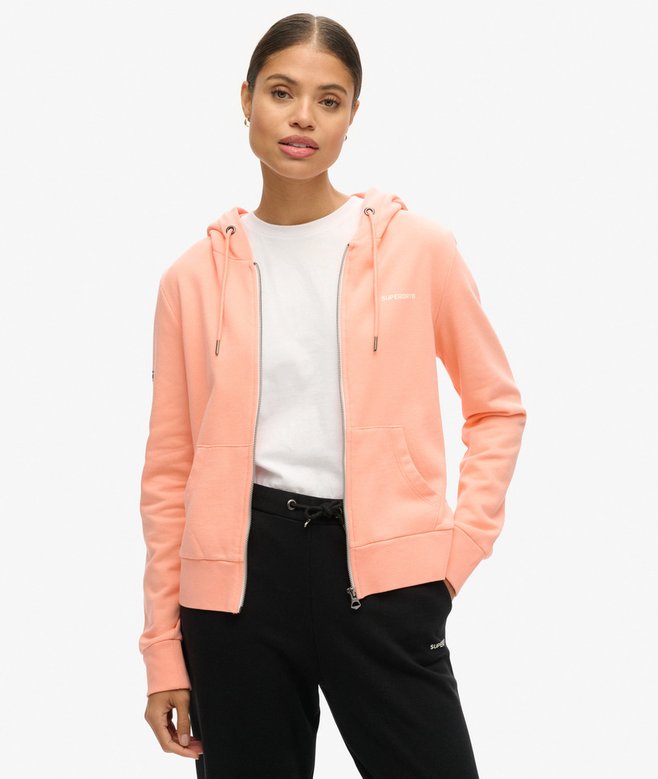 superdry Plain Zip Hoodie