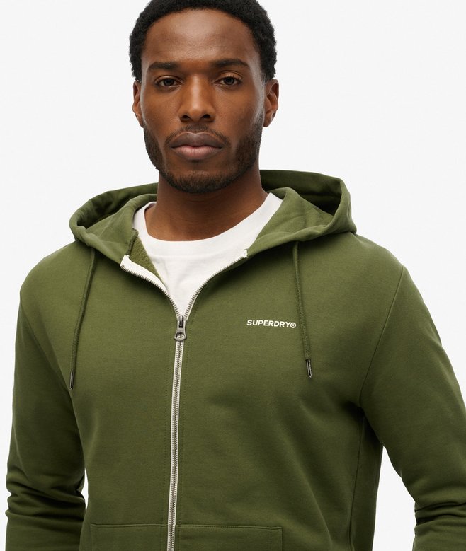 Superdry Plain Zip Hoodie