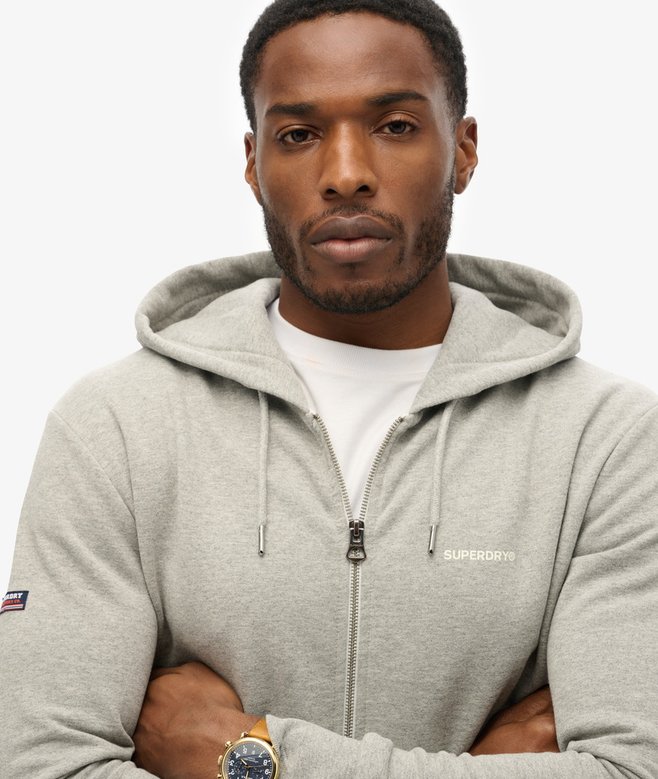 Superdry Plain Zip Hoodie