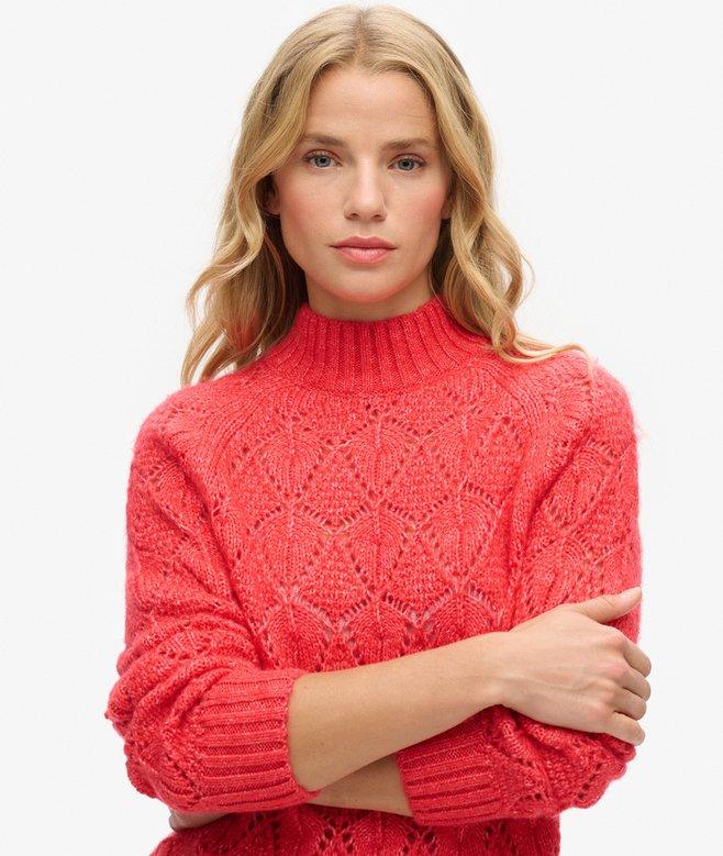 Superdry Pointelle Knit Jumper
