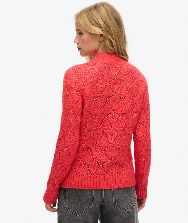 Superdry Pointelle Knit Jumper