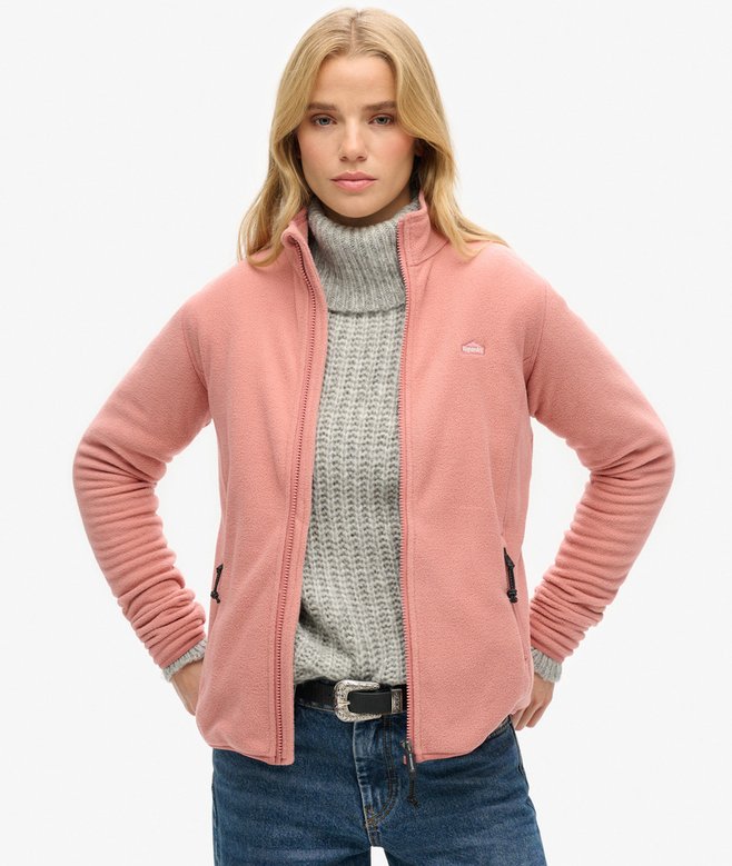 superdry Polar Fleece Full Zip Jacket