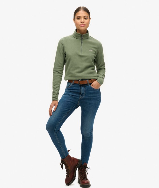 Superdry Polar Fleece Half Zip Jumper