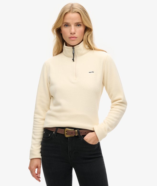 superdry Polar Fleece Half Zip Jumper