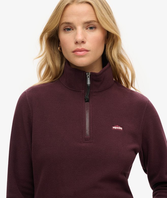 Superdry Polar Fleece Half Zip Jumper