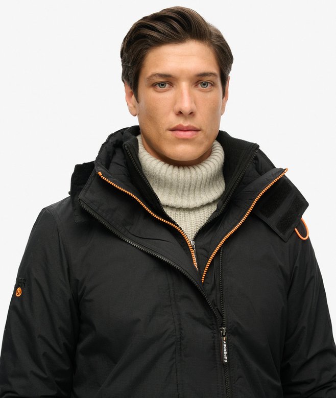 Superdry Pop Zip Hood Arctic SD-Windcheater Jacket
