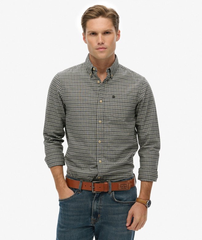 superdry Premium Check Oxford Shirt