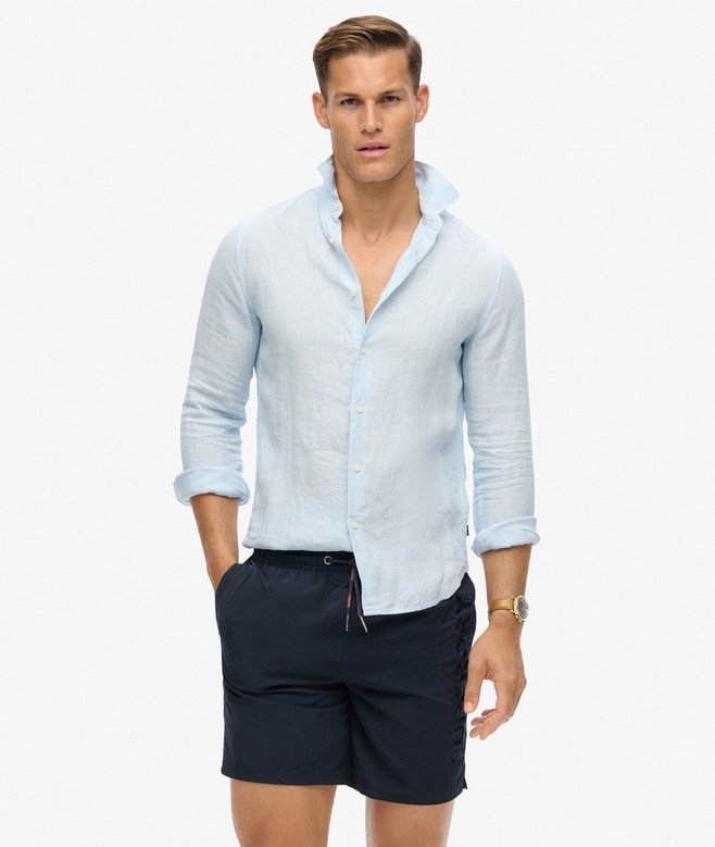 Superdry Premium Embroidered 17-inch Swim Shorts