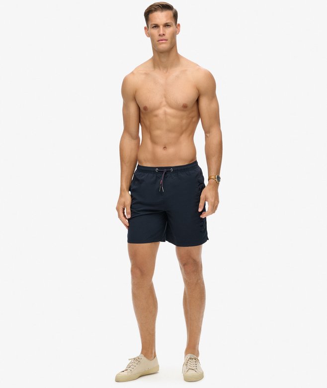 Superdry Premium Embroidered 17-inch Swim Shorts