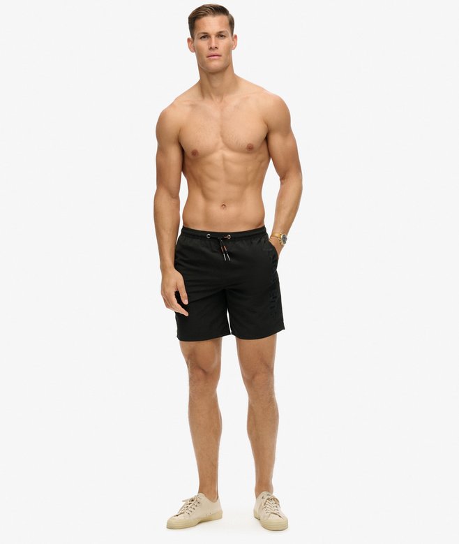 Superdry Premium Embroidered 17-inch Swim Shorts