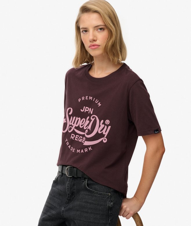 Superdry Premium Script Entry T-Shirt