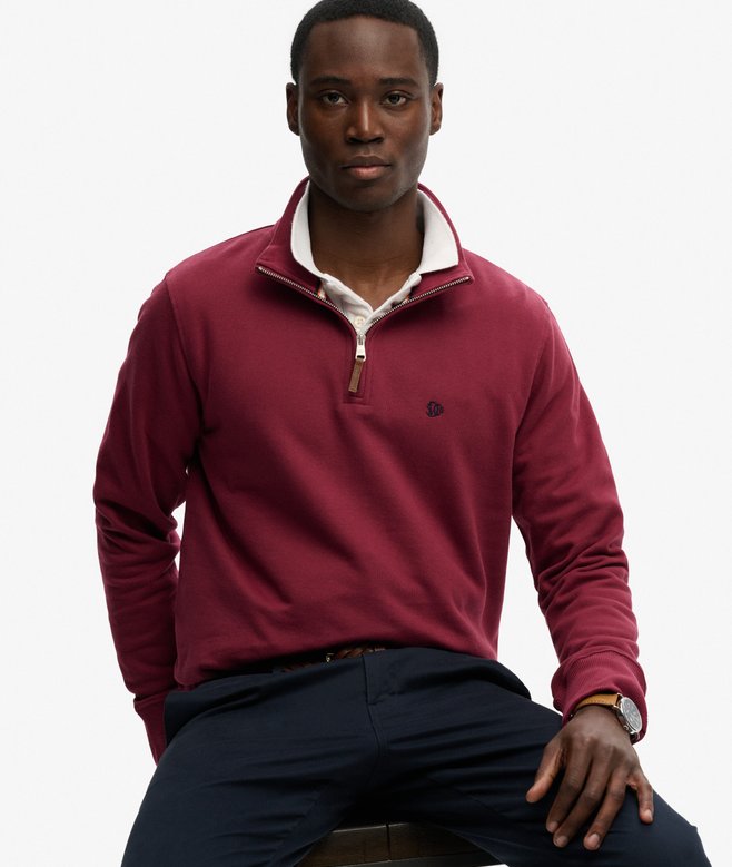 Superdry Preppy Half Zip Jumper