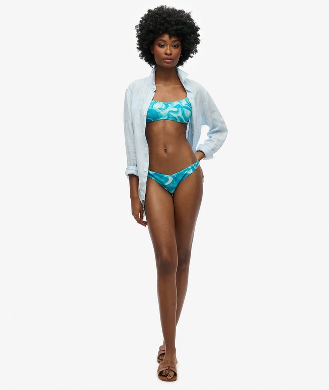 Superdry Print Bralette Bikini Top