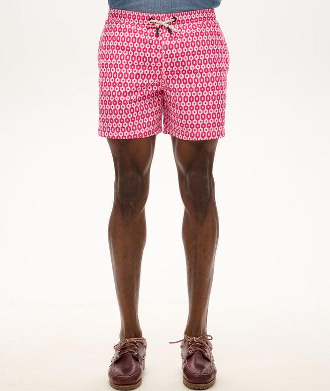 Superdry Printed 15-inch Recycled Swim Shorts