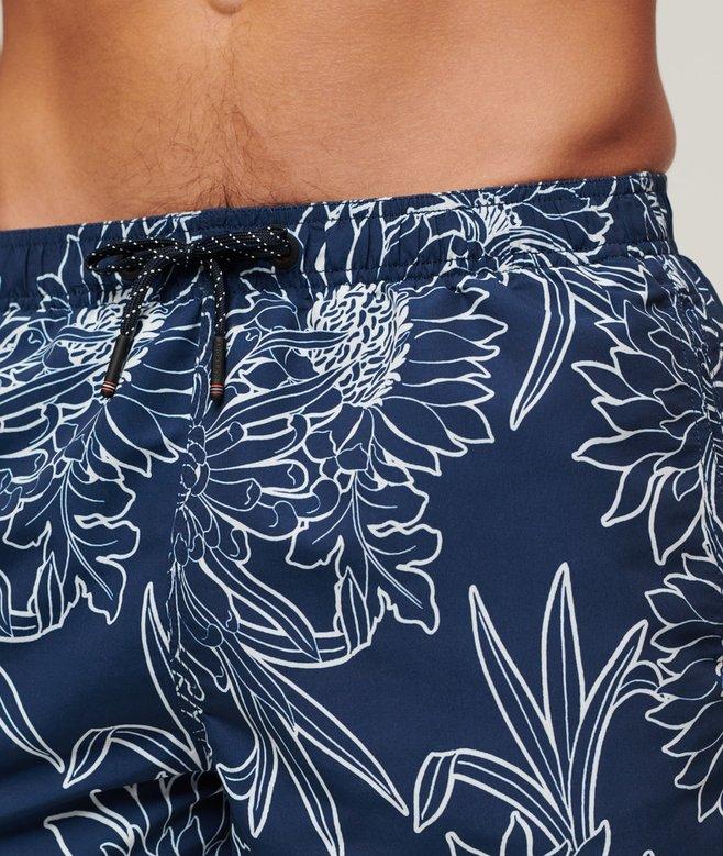 Superdry Printed 15-inch Recycled Swim Shorts