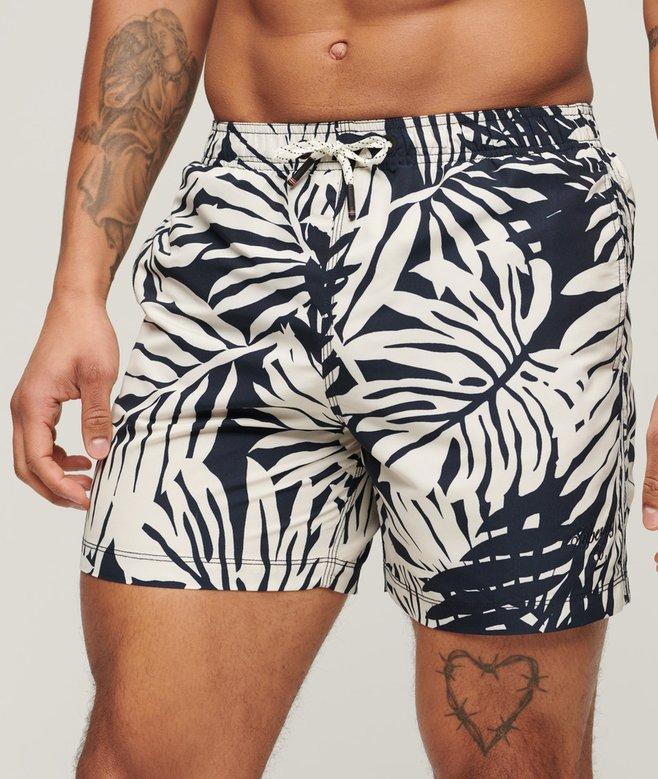 superdry Printed 15-inch Recycled Swim Shorts