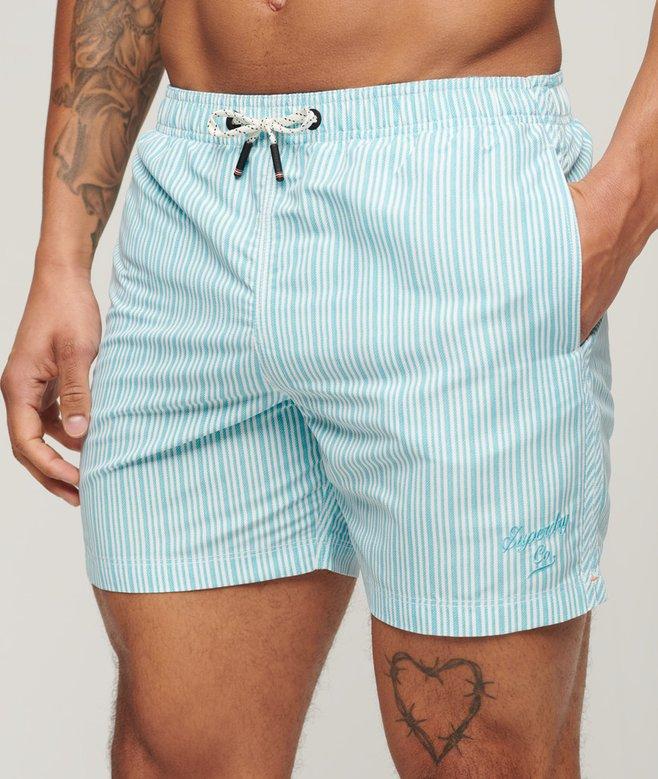 superdry Printed 15-inch Recycled Swim Shorts