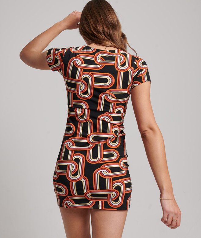 Superdry Printed Mini Day Dress