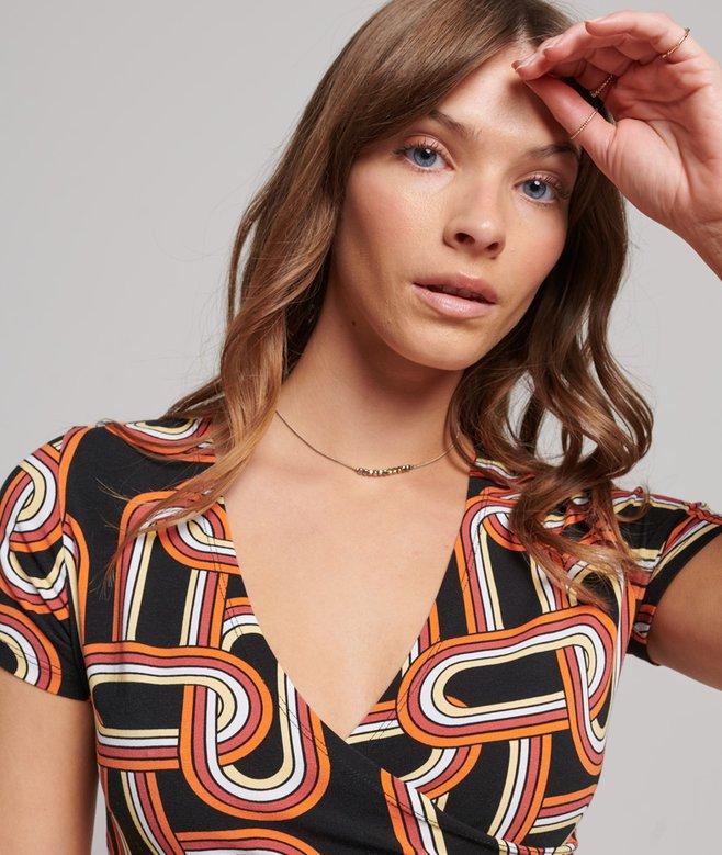 Superdry Printed Mini Day Dress