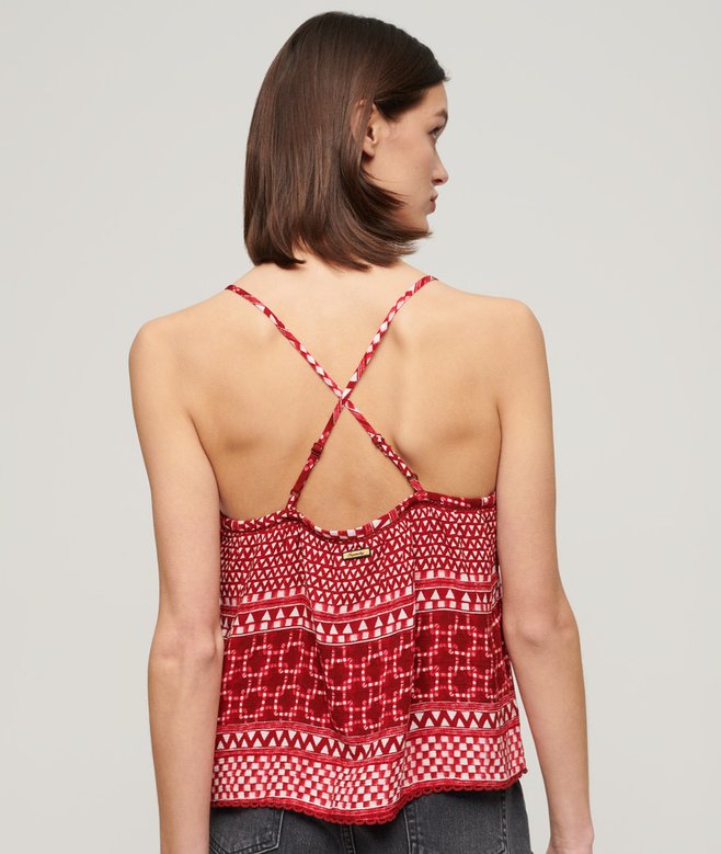 Superdry Printed Woven Cami Top