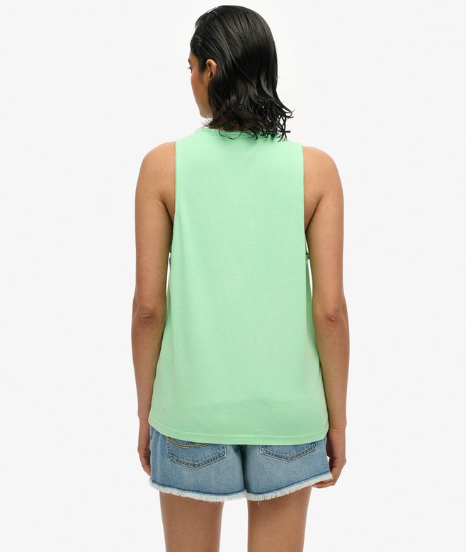 Superdry Psych Surf Graphic Racer Vest Top