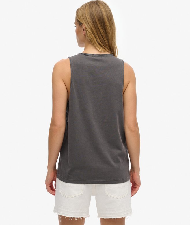 Superdry Psych Surf Graphic Racer Vest Top