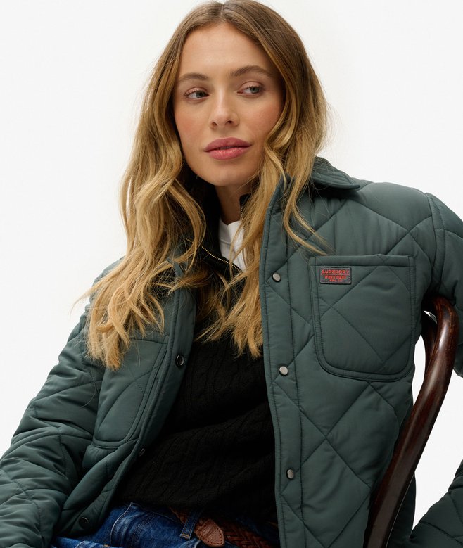 Superdry Quilted Chore Liner Jacket