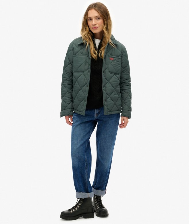 Superdry Quilted Chore Liner Jacket