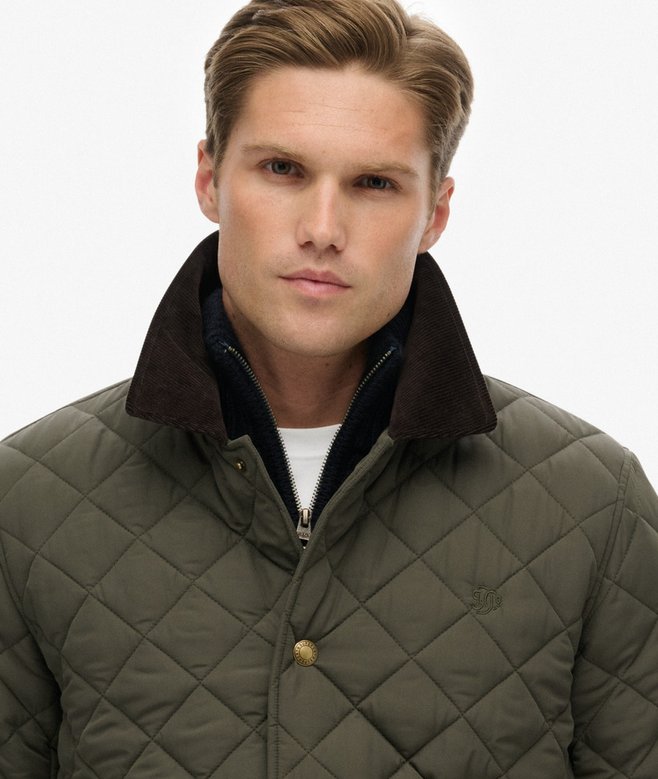 Superdry Quilted Estate Coach Jacket